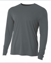 A4 NB3165 Youth Long Sleeve Cooling Performance Crew Shirt