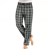 Hanes Mens Jersey Flannel Pants