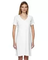 LAT 3522 Ladies' V-Neck Fine Jersey Coverup