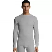 Hanes Mens Waffle Knit Thermal Crewneck