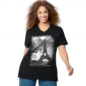 JMS LAmour Paris Short Sleeve Graphic Tee