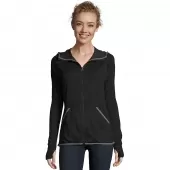 Hanes Sport 153 Womens Performance Fleece Zip Up Hoodie