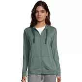 Hanes Womens French Terry Full Zip Hoodie