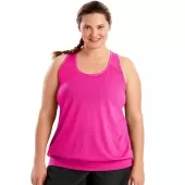 Just My Size Active Mesh Banded Tank