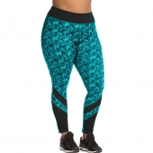 JMS Active Pieced Mesh Run Tight