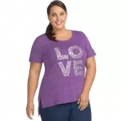 Just My Size Active Graphic Tunic