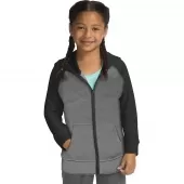 Hanes Sport Girls Tech Fleece Full Zip Hoodie