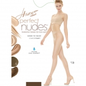 Hanes Perfect Nudes Sheer to Waist Run Resistant Light Tummy Control Hosiery