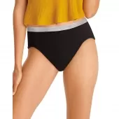Hanes Cool Comfort Womens Cotton Sporty Bikini 6-Pack