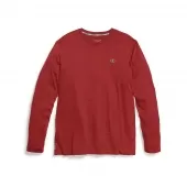 Champion Mens C Vapor Heather L/S Tee