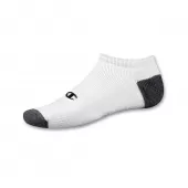 Champion Double Dry Performance Men's White No-Show Socks 6-Pack