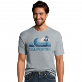 Hanes Men's California Wave Graphic Tee