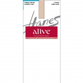 Hanes Alive Full Support Sheer Knee Highs 2-Pack