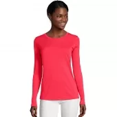 Hanes Sport153 Cool DRI Women's Performance Long-Sleeve T-Shirt