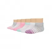 Hanes Girls Toddler P6 Low Cut