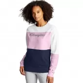 Powerblend Colorblock Crew, Script Logo