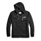 Champion Women's Plus Heritage French Terry Zip Hoodie, Chainstitch C Logo