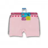 Hanes Premium Girls' Playshorts 5-Pack