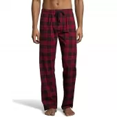 Hanes Men's Woven Stretch Plaid Pant