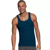 Hanes Men's FreshIQ ComfortSoft Dyed Assorted Colors Tank Undershirt 2XL 4-Pack