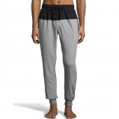 Hanes Men's 1901 Heritage French Terry Jogger with Front and Back Yoke