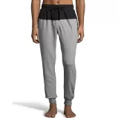 Hanes Men's 1901 Heritage French Terry Jogger with Front and Back Yoke