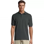 Hanes 054X Men's 5.2 oz. 50/50 EcoSmart® Jersey Knit Polo