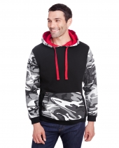 Code V 3967 Men'S Fashion Camo Hooded Sweatshirt