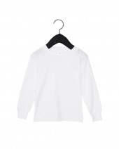Bella + Canvas 3501T Youth Toddler Jersey Long Sleeve T-Shirt