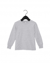 Bella + Canvas 3501T Youth Toddler Jersey Long Sleeve T-Shirt
