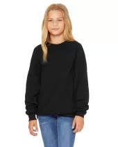 Bella + Canvas 3901Y Youth Sponge Fleece Raglan Sweatshirt