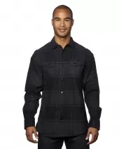 Burnside B8219 Men'S Snap-Front Flannel Shirt