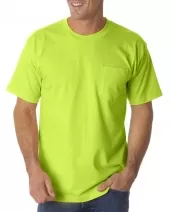 Bayside BA1725 Adult Pocket T-Shirt