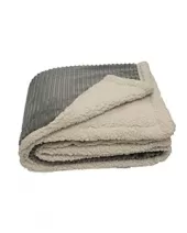 Pro Towels CORD 50X60 Corduroy Lambswool Throw Blanket