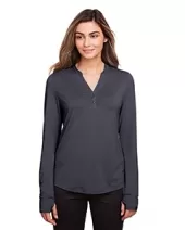 Ash City - North End NE400W Ladies' Jaq Snap-Up Stretch Performance Pullover