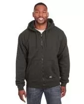 Berne SZ101 Men'S Heritage Thermal-Lined Full-Zip Hooded Sweatshirt