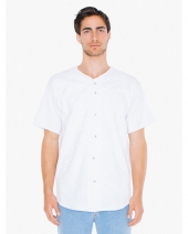 American Apparel 1403W Unisex Thick Knit Baseball Jersey