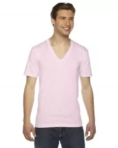 American Apparel 2456W Unisex Fine Jersey Short-Sleeve V-Neck T-Shirt