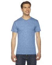 American Apparel TR401W Unisex Triblend Short-Sleeve Track T-Shirt