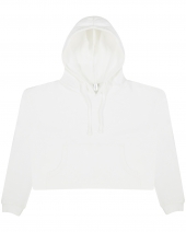 Just Hoods By AWDis JHA016 Ladies' Girlie Cropped Hooded Fleece with Pocket
