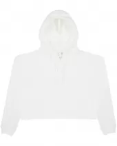 Just Hoods By AWDis JHA016 Ladies' Girlie Cropped Hooded Fleece with Pocket