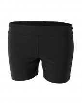 A4 NG5024 Youth Girl's 4" Volleyball Short