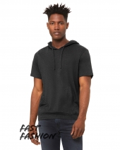 Bella + Canvas 3514C Fast Fashion Men's Jersey Short Sleeve Hoodie
