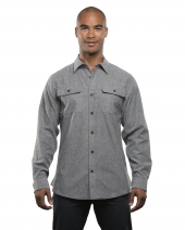 Burnside BU8200 Men's Solid Flannel Shirt