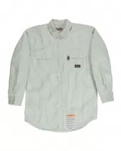 Berne FRSH21T Men's Tall Flame-Resistant Down Plaid Work Shirt