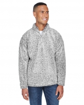 J America JA8454 Adult Epic Sherpa Quarter-Zip
