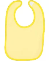 Rabbit Skins 1004 Infant Contrast Trim Premium Jersey Bib