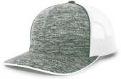 Pacific Headwear 106C Aggressive Heather Trucker Snapback Cap