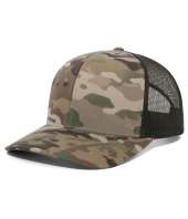 Pacific Headwear M08 Multicam Trucker Snapback Cap 