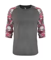 Badger Sport 497100 Vintage Camo Tri-Blend Basebal